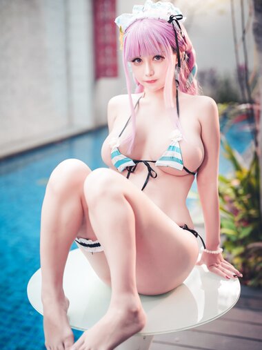 [Cosplay] Rinka Okita 沖田凜花 - Minato Aqua (Japanese Virtual YouTuber)