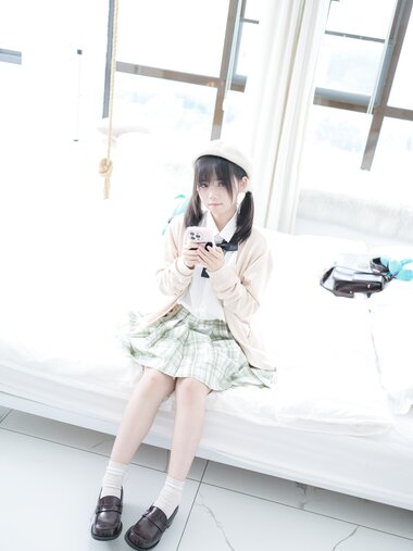小鱼 - JK学妹 158P (No Watermark)