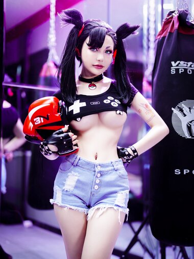 [Cosplay] JOYCE Marnie Game Button Pokemon