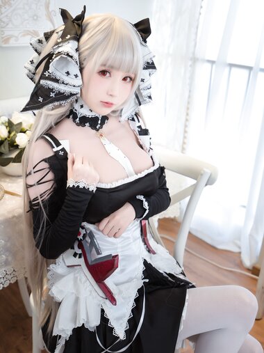[Cosplay] 西园寺南歌写真 女仆本 可畏