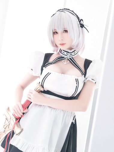 [Cosplay] 西园寺南歌写真 女仆本 天狼星