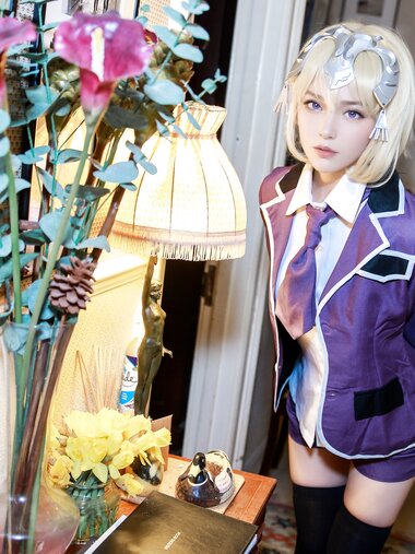 [Cosplay][A.T.Field-Maker] Tsubaki - Jeanne d’Arc JK