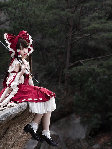 [Cosplay] G44 不会受 - Reimu Hakurei 博麗霊夢 灵梦