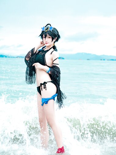 [Cosplay] 巴鲁巴鲁BaRu 佐治亚泳装