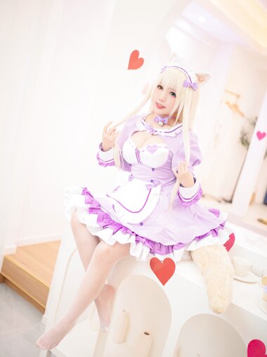 [Cosplay] 貓田聖奈奈 桃之啾啾 NO.008 椰子