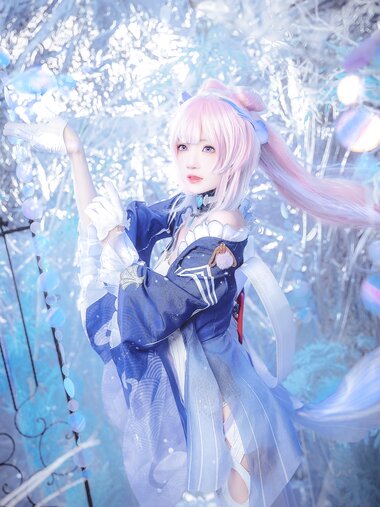 [Cosplay] Cherry Neko 桜桃喵 - Coral Palace Heart Sea 珊瑚宫心海