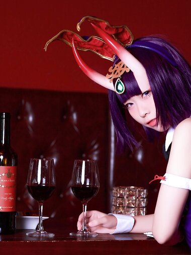 [Cosplay] G44 不会受 - Drinking bunny girl 酒吞兔女郎