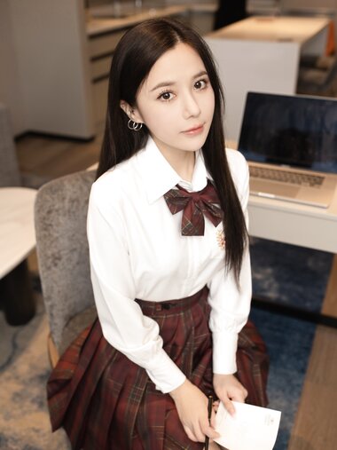 [Cosplay] 鱼子酱学生写真
