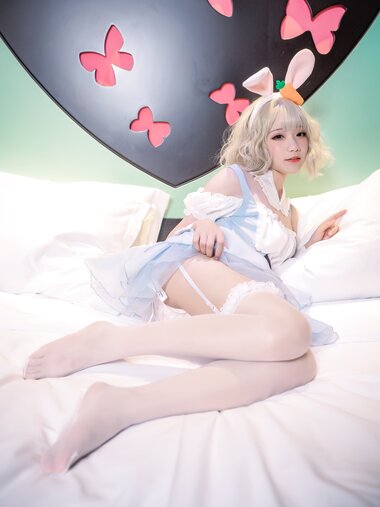 [Cosplay] 王胖胖u 爱丽丝女仆