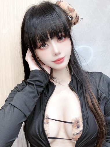 [Cosplay] 九言 豹纹内衣