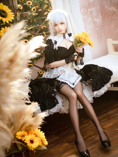 [Cosplay] Tomoyo酱 碧蓝 赫敏女仆