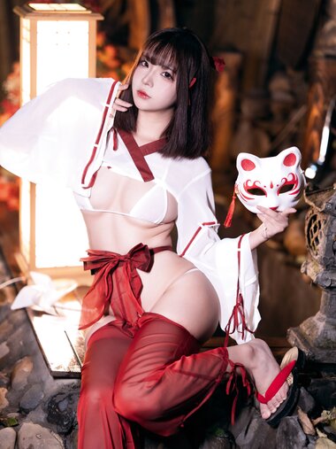 [Cosplay] yuuhui玉汇 NO.050 巫女