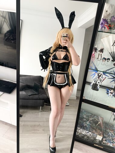 [Cosplay] Zaya秋 黑色兔子