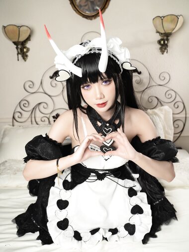 [Cosplay] PoppaChan ポッパちゃん - Noshiro Maid