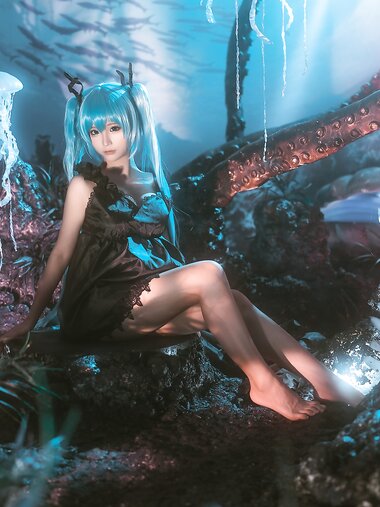 [Cosplay] Chun Momo 蠢沫沫 - Deep sea girl 深海少女