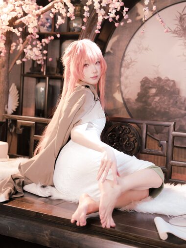 [Cosplay] 阿包也是兔娘 碧蓝航线 英仙座旗袍