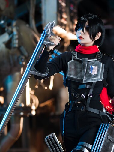 [Cosplay] Umeko J - Mikasa Final Season
