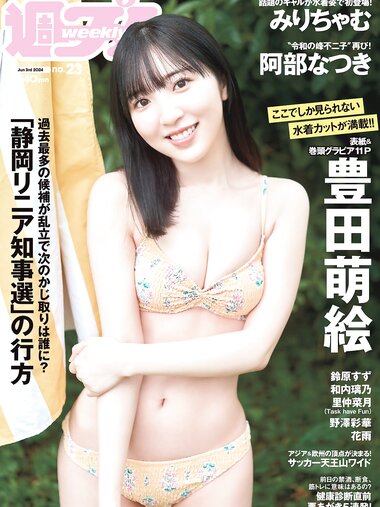 [Weekly Playboy] 2024 No.23 (豊田萌絵 みりちゃむ 阿部なつき 鈴原すず 和内璃乃 里仲菜月 野澤彩華 花雨 他)