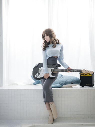 [Cosplay] Shika 小鹿鹿 - Guitar sister 吉他妹妹