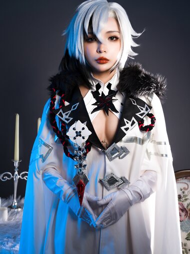 [Cosplay] Umeko J - Arlecchino