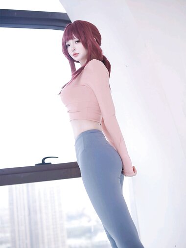 [Cosplay] Fengmaoss 疯猫ss - Kafka Yoga 卡芙卡瑜伽