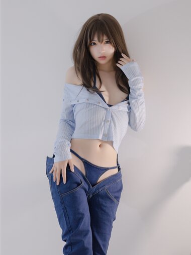 [Cosplay] Fengmaoss 疯猫ss - Guitar sister jeans 吉他妹妹 牛仔裤