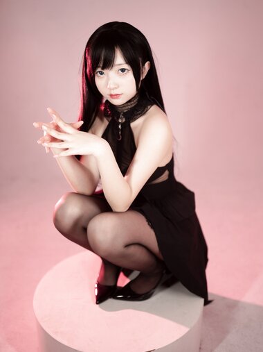 [Cosplay] 花铃 黑丝燕尾礼服