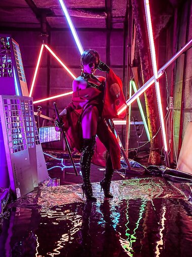 [Cosplay] Hitsuji Negoto 音琴ひつじ - CYBER SAMURAI
