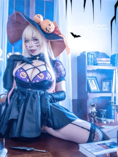 [Cosplay] Wuyan Angel 无颜小天使 - Kitagawa Umume Halloween Party 喜多川海梦万圣节