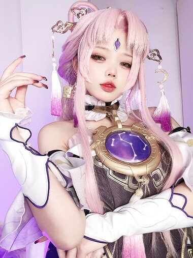 [Cosplay] Xiaoyao 小瑶幺幺 - Fu Xuan selfie version 符玄自拍版