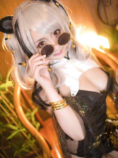 [Cosplay] Kaitto 风筝 - Iron-eating beast cheongsam 食铁兽旗袍