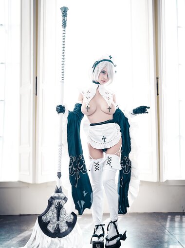 [Cosplay] Rinka Okita 沖田凜花 - 2B Maid