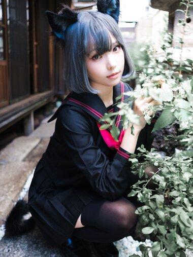 [Cosplay] Ely eee ElyEE子 Veranda Black Cat緣廊黑貓