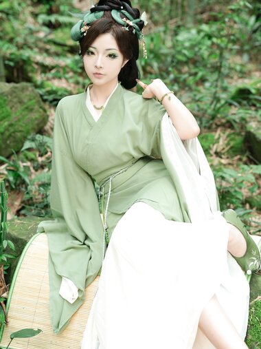[Cosplay] yuuhui玉汇 端午特辑 粽叶仙