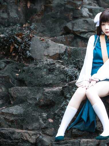 [Cosplay] Wang Pang u 王胖胖u - Little Taoist Cheongsam 小道友旗袍