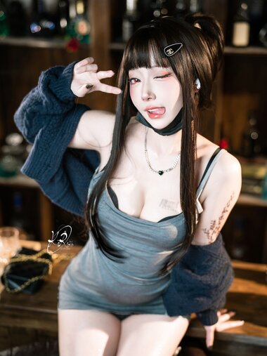 [Cosplay] Celia 切切 - D The Killer’s Wife D：杀手妻子
