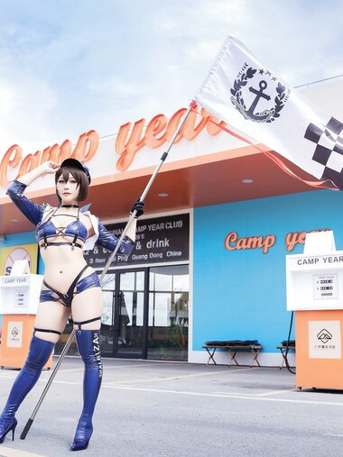 [Cosplay] Miido 三刀刀 - Baltimore racing girl 巴尔的摩赛车娘
