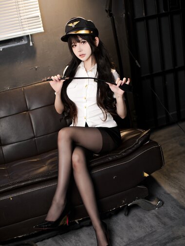 [Cosplay] 蠢沫沫 捕获女警