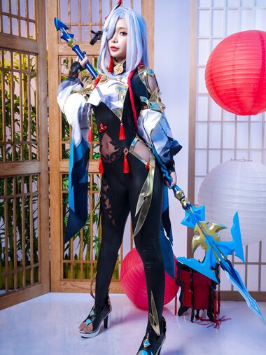 [Cosplay] Umeko J Shenhe Genshin Impact