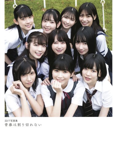 [Photobook] 2021.12.23 22╱7 写真集 青春は割り切れない
