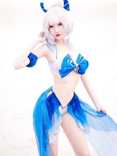 [Cosplay] Potato Godzilla - Kokomi Bikini