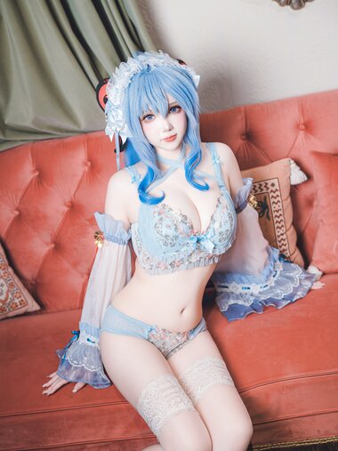 [Cosplay] 雪晴Astra – 原神 甘雨内衣[45P1V-1.44GB]