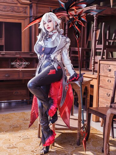 [Cosplay] Byoru - Arlecchino dress