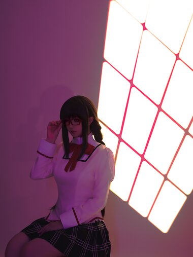 [Cosplay] 星之迟迟 – 2024年05月计划G 赠品 魔法少女小圆 晓美焰[22P-161MB]