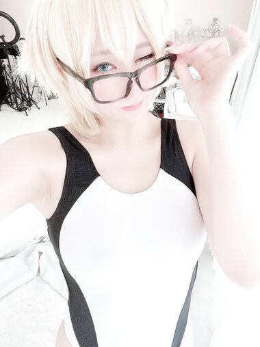 [Cosplay] Ringo Mitsuki 林檎蜜紀 - 久々♥なジャンヌお姉ちゃんのえちえちクイコミ❣ピタピタ競泳水着♥