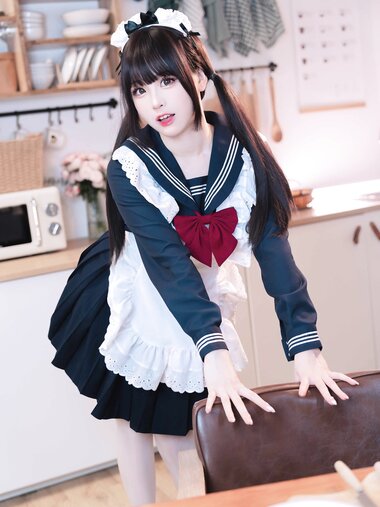 [Cosplay] miko酱ww 甜心女仆