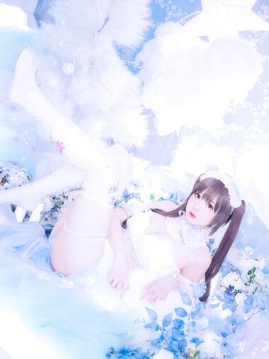 [Cosplay] 霜月shimo – White Bear[16P-384MB]
