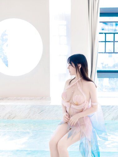 [Cosplay] 豆瓣酱 贝壳泳衣