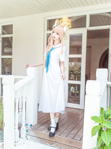 [Cosplay] 艾西aiwest 碧蓝档案 伊落玛丽 睡衣