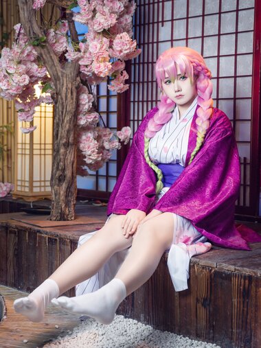 [Cosplay] 麻花麻花酱 鬼灭之刃 甘露寺